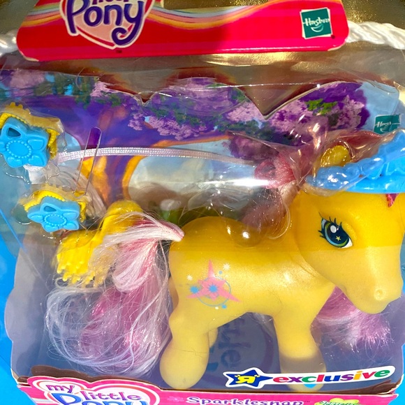 MY LITTLE PONY G3 NWT VTG 2004 TOYS R US EXCLUSIVE SPARKLESNAP PONY FIGURE - Picture 11 of 16